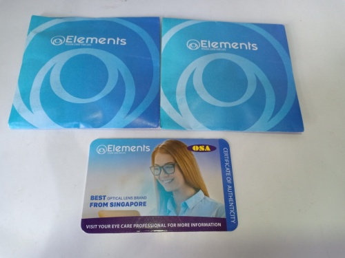 Mắt kính Elememts chiết suất 1.61